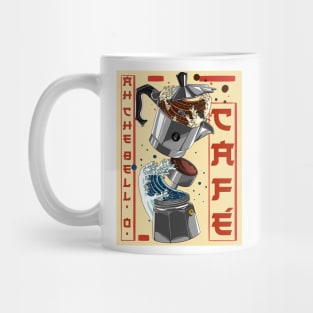 Coffee Moka Japanese Cartoon Style Mug